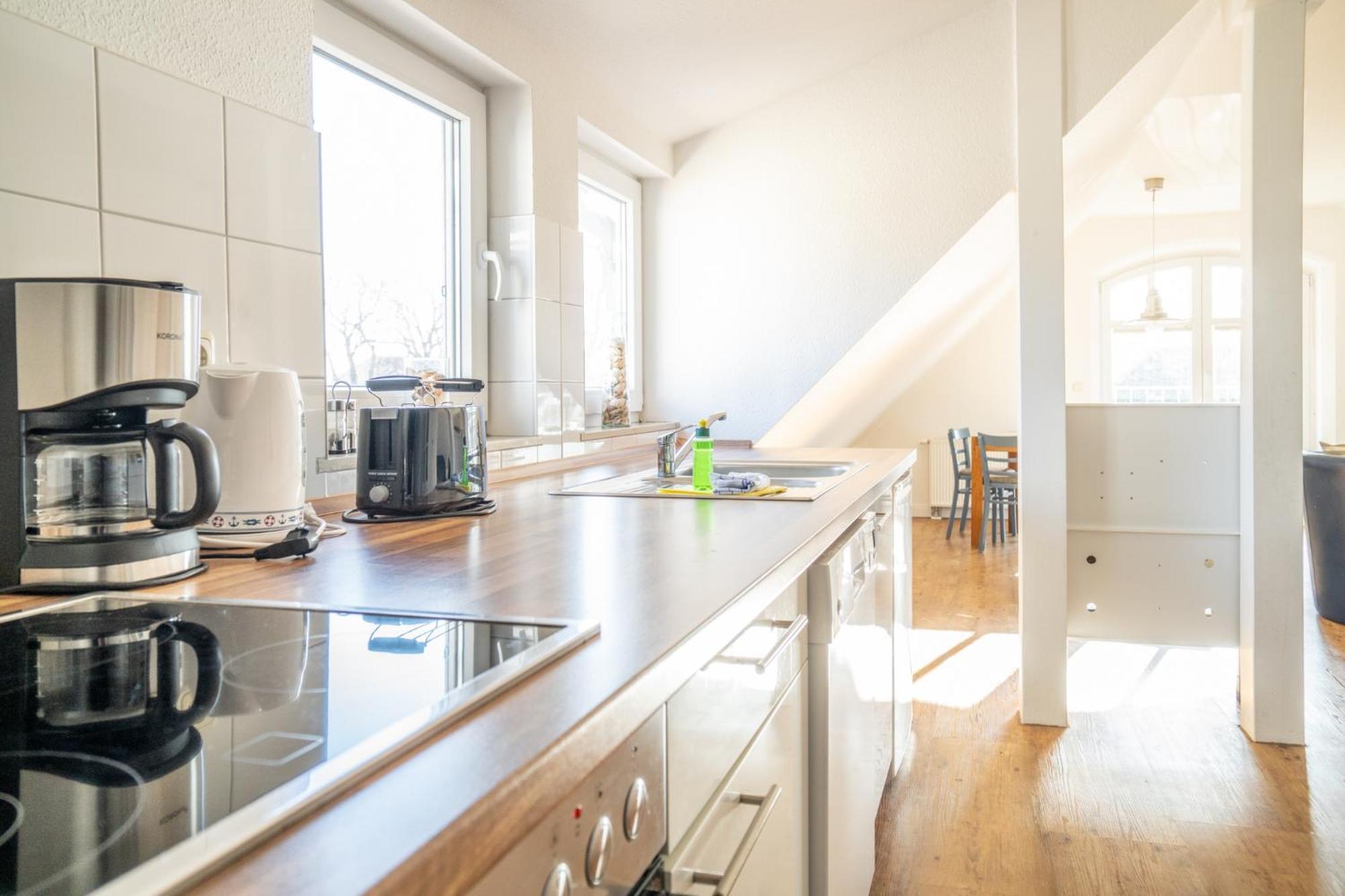 Haus Alte Baeckerei - Boddenblick Apartment Born Luaran gambar